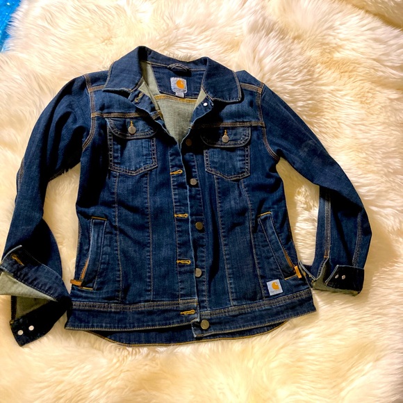 Carhartt Jackets & Blazers - Carhartt Dark Denim Jacket